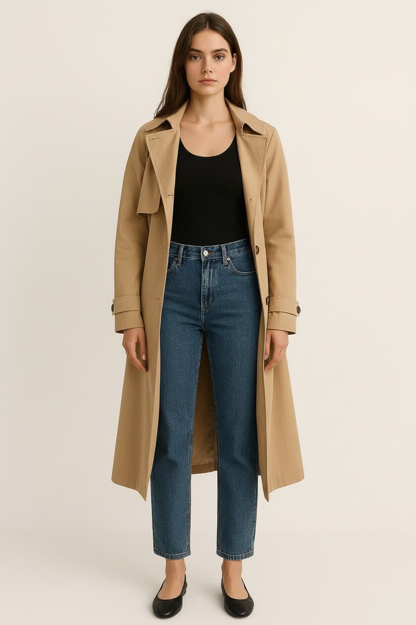 Outfit comparison after